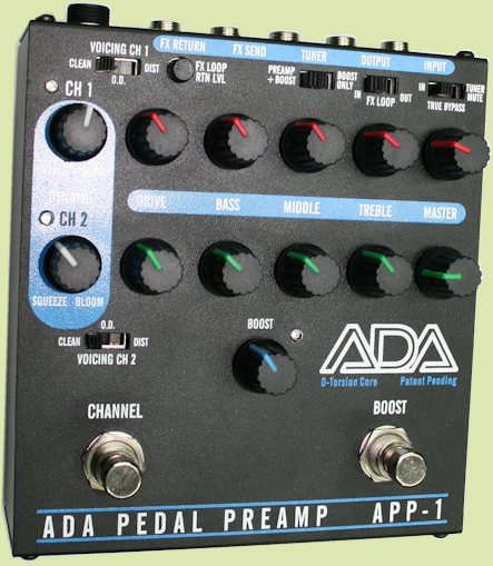 ADA APP-1 Pedal Preamp:Guitars, Pedals Amps Effects