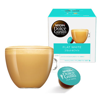 ネスカフェ ドルチェグスト 専用カプセル フラットホワイト 16杯分
