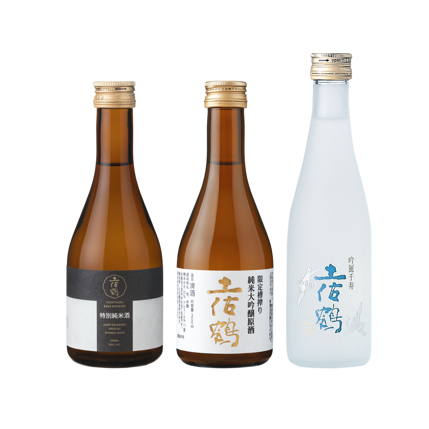 土佐鶴 呑みくらべお試しセット｜土佐鶴オンラインショップ