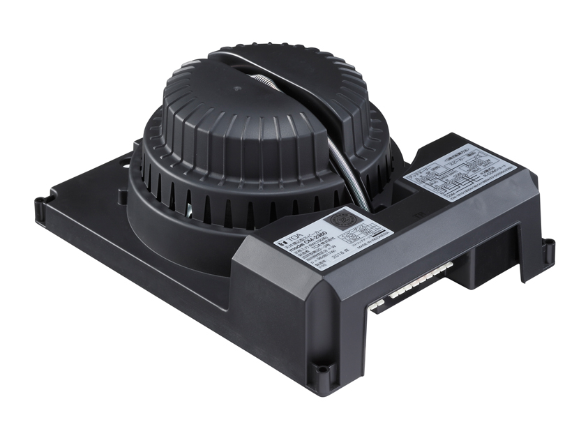 高出力により明瞭な放送を提供、「高効率天井埋込型スピーカー」を新