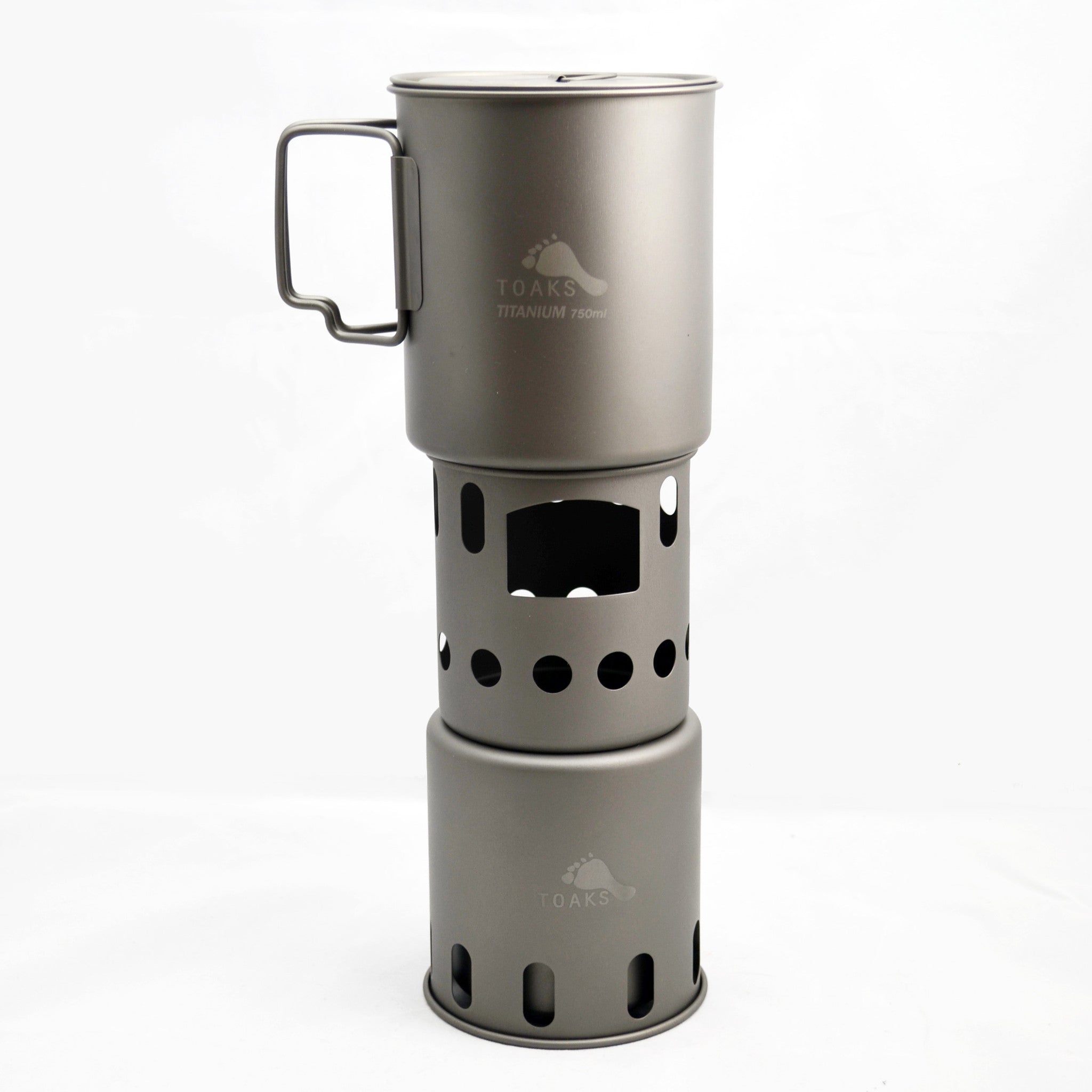 TOAKS Titanium Backpacking Wood Burning Stove (small) – TOAKS Outdoor
