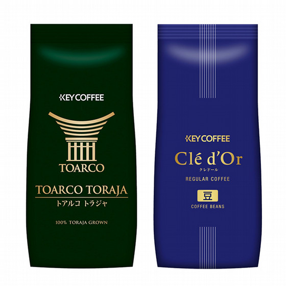 キーコーヒー］インドネシア産アラビカコーヒー豆2種飲み比べセット