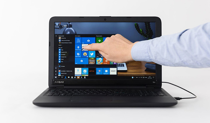 AirBar ノートPCをタッチ可能にするデバイス｜テックウインド株式会社