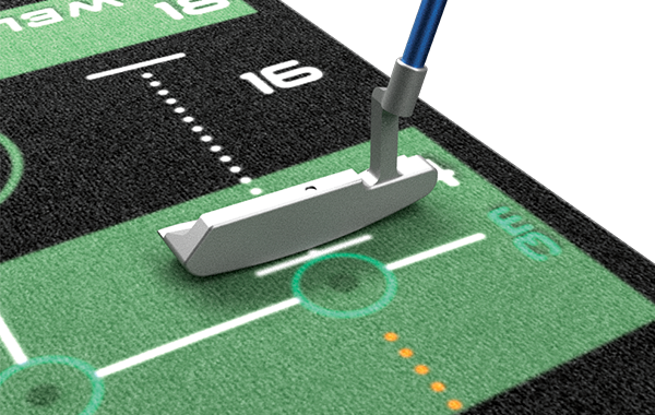 Wellputtマット3m ― タッチと方向性が同時に身につく革新的なゴルフの