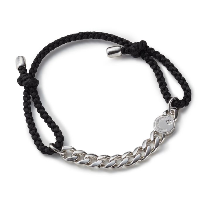 GARNI - Chain & String Bracelet / シルバー | Tempt