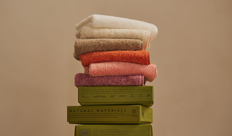 感謝の気持ちを伝えるさりげない贈り物: ｜オーガニックコットンタオル