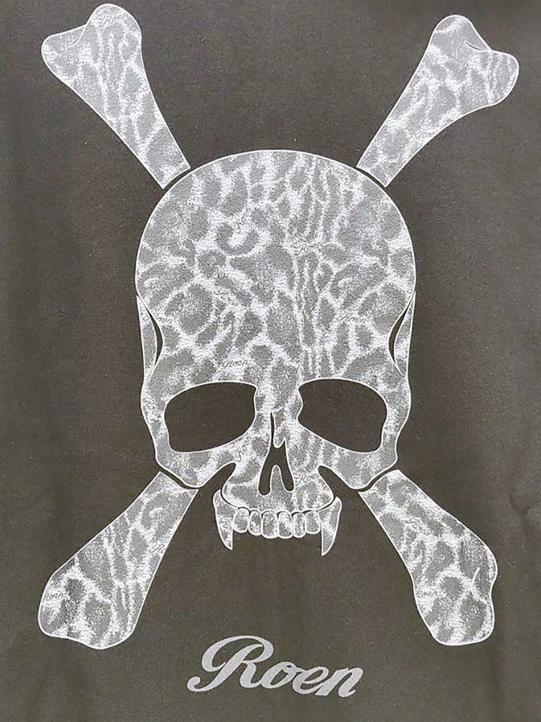 Roen - LEOPARD SKULL PK / 長袖パーカー / ブラック 【Roen】 | BRYAN