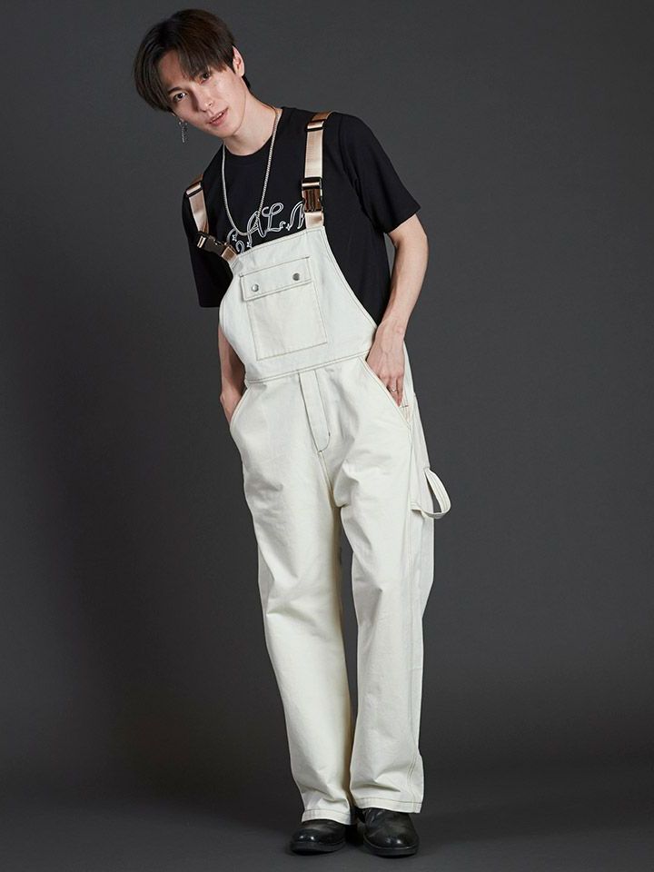 NO ID. - オーバーオール / アイボリー | BRYAN