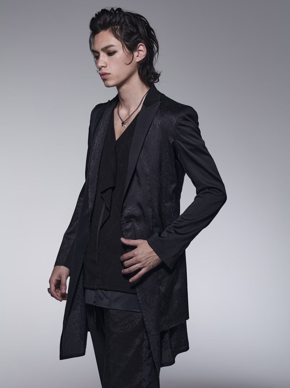 kiryuyrik - LayeredJacket /クレイジーパターン レイヤードジャケット