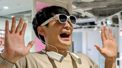 新型ARグラス VITURE Pro 発売。ソニー製OLEDパネルで画質向上、白い