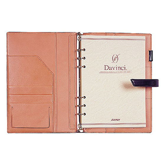 ダ・ヴィンチ A5スリム システム手帳 JDA2801B｜ダ・ヴィンチなど