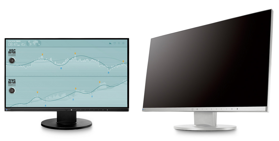 EIZO Releases Two New FlexScan IPS Monitors with Ultra-Slim Frame