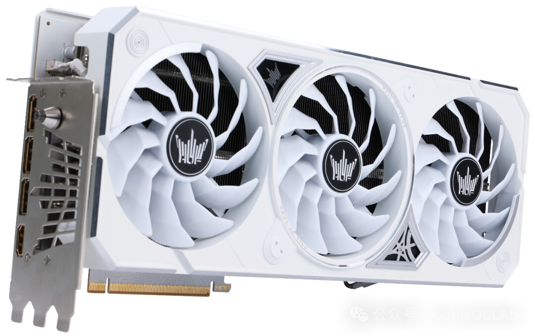 GALAX Presents Master Edition GeForce RTX 4070 SUPER HoF OC Card