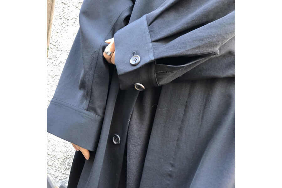 Y's(ワイズ)よりウールギャバステンカラーコートが買取入荷