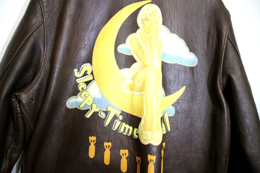 AVIREX/アヴィレックス】より、バックペイントA-2フライトジャケットが