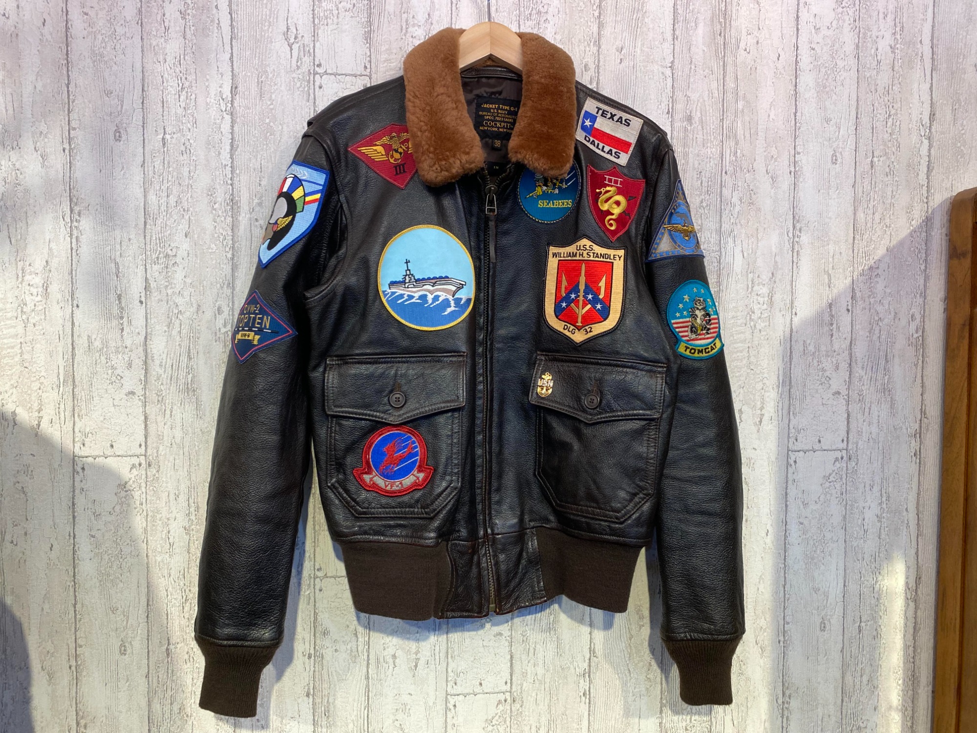 COCKPIT TOPGUN/コックピット トップガン】よりG-1フライトジャケット