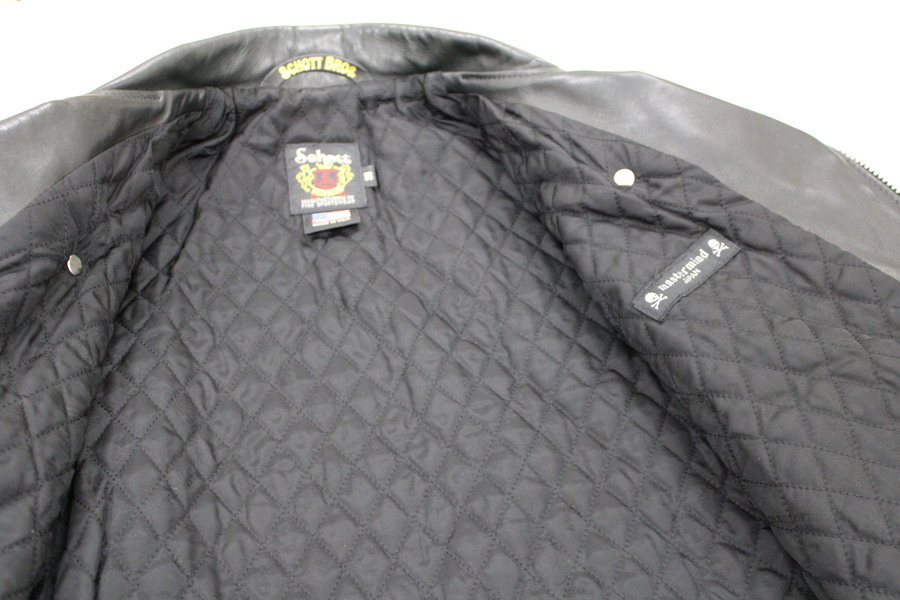 世界100着限定『Schott×Mastermind JAPAN』の名作ワンスターライダース