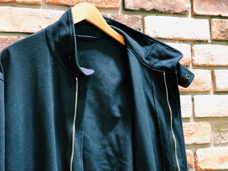 COMOLI／コモリ】フェルトンジップジャケット入荷。【J03-01009