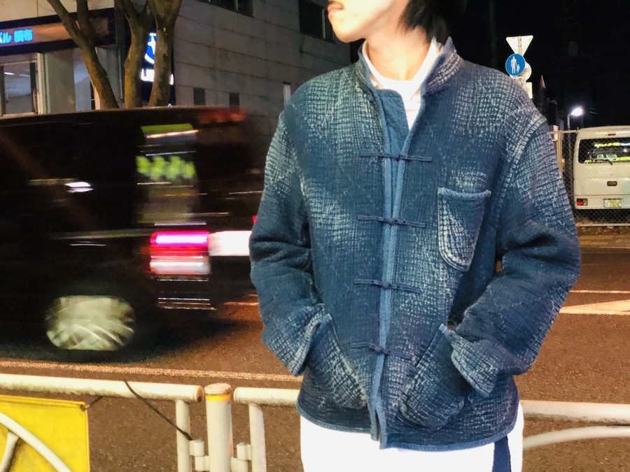 Porter Classic / ポータークラシック】より刺し子チャイナジャケット