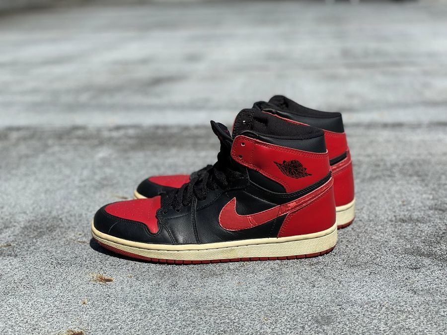 NIKE/AIR JORDAN 1】136066-061・2001年製復刻・VARSITY RED/状態良好