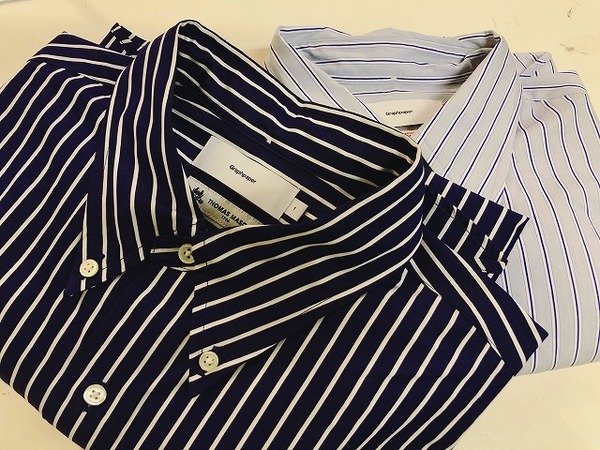 Graphpaper （グラフペーパー）のTHOMAS MASON L/S B.D Box Shirt が2