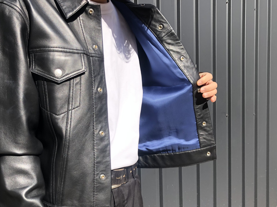 ACNE STUDIOS/アクネ ストゥディオズ】より20AW Leather Jacket Black