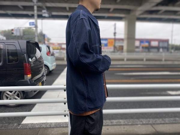 AURALEE/オーラリー】から21SS ハードツイストデニムシャツブルゾン