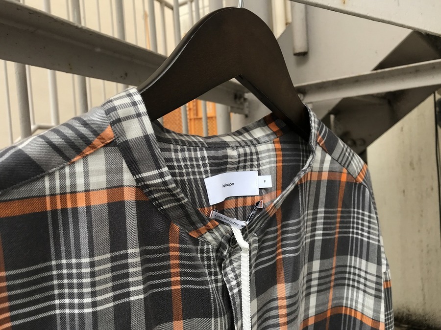 Graphpaper/グラフペーパー】20AWオーバーサイズチェックシャツが入荷