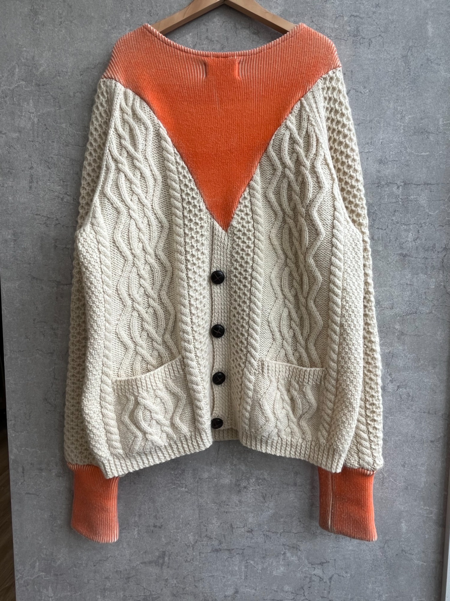 77circa/77サーカ】よりリメイクフィッシャーマンニットが買取入荷