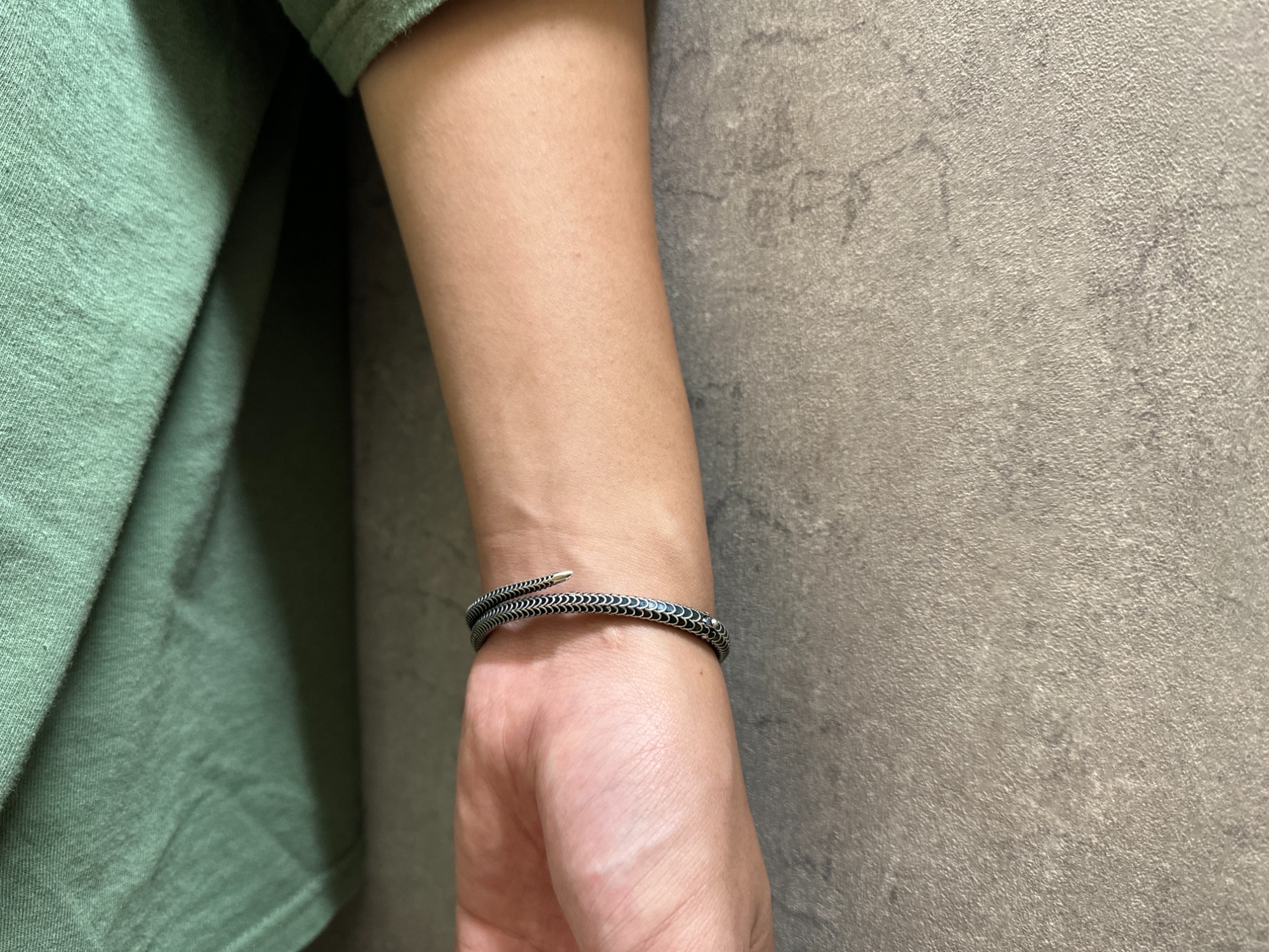 GUCCI/グッチ】からガーデンシルバースネークブレスレットが買取入荷