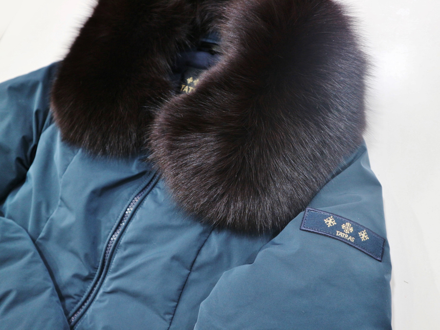 TATRAS／タトラス】三越伊勢丹限定モデルのダウンコート。ハリのある