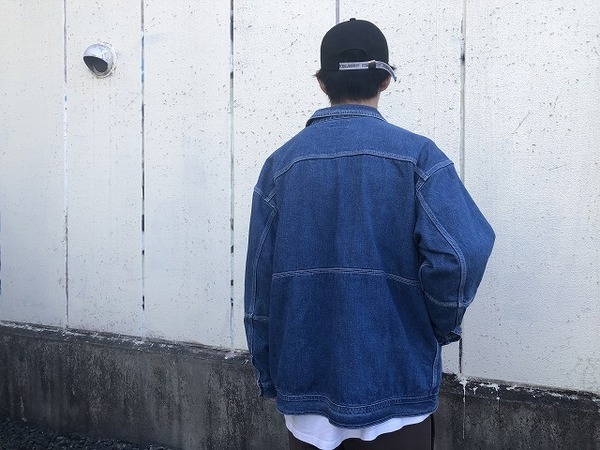C.E/シーイーよりのPANEL DENIM JACKET/パネルデニムジャケットのご