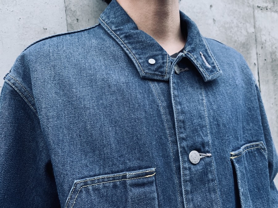 AURALEE /オーラリー】よりハードツイストデニムブルゾンが入荷しま