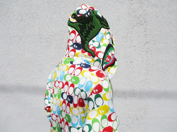 A BATHING APE/ア・ベイシング・エイプ】COACHコラボSHARK FULL ZIP