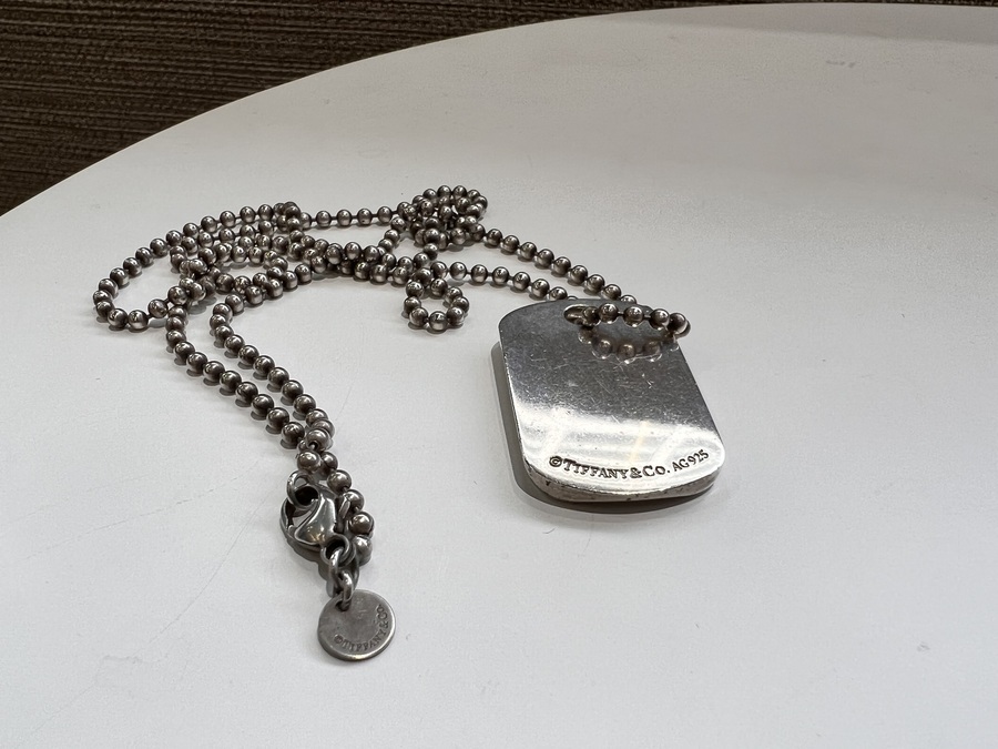 ラグジュアリーブランド【Tiffany & Co/ティファニー】よりドッグタグ