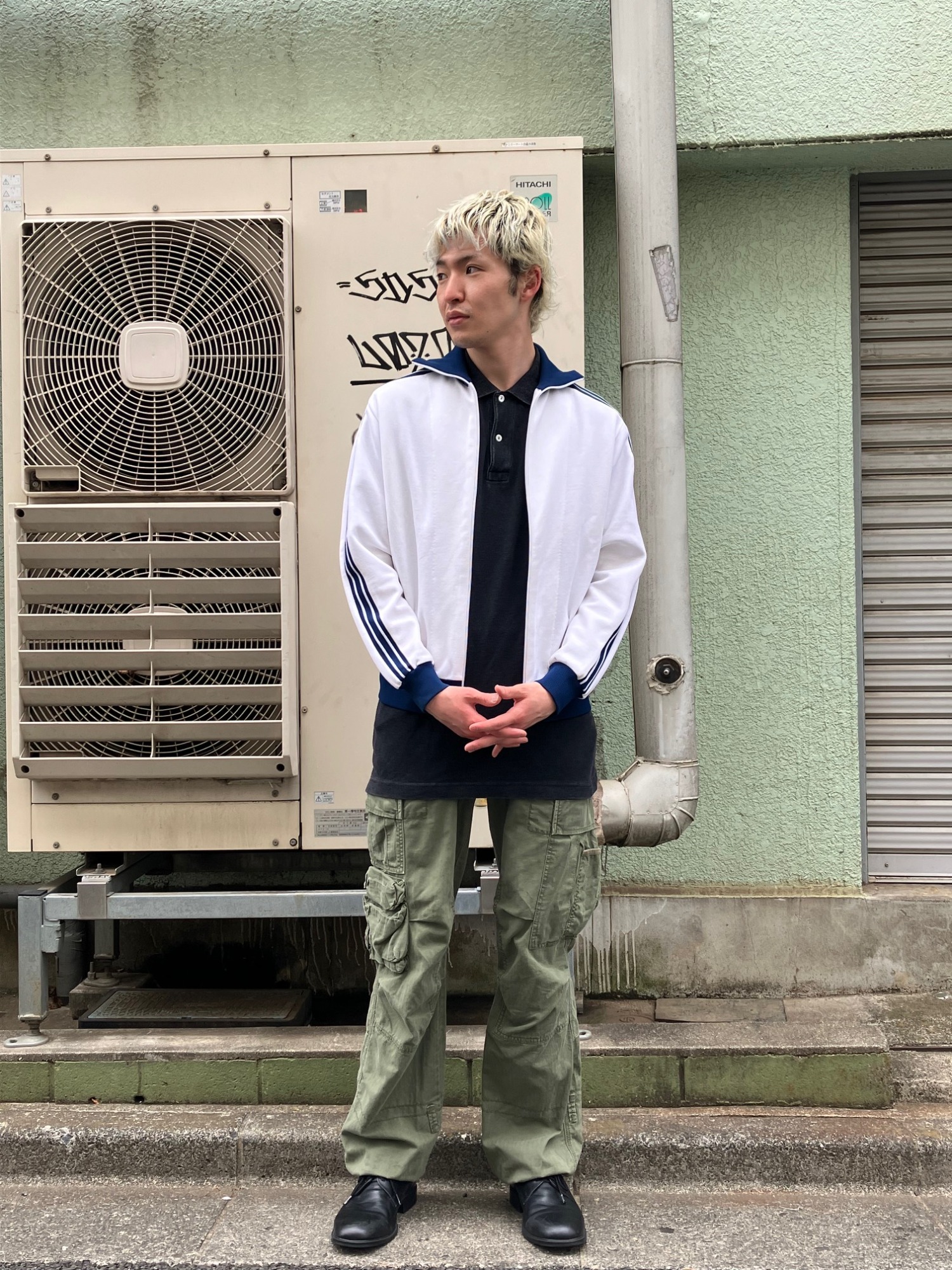 adidas】70's・西ドイツ製のトラックジャケットを使ったヴィンテージ