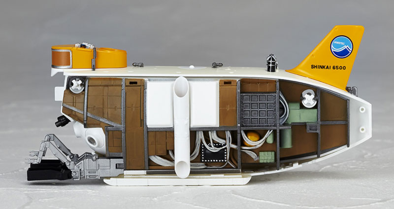 海洋堂 2016年4月25日發售: SENMU's room ROOM No.5 1/72 載人調査潛水