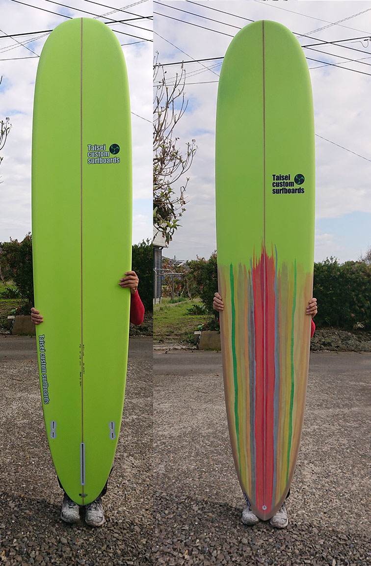 ロングボードでコースター 9'05″ 4.3kg 軽量epsマニューバー系