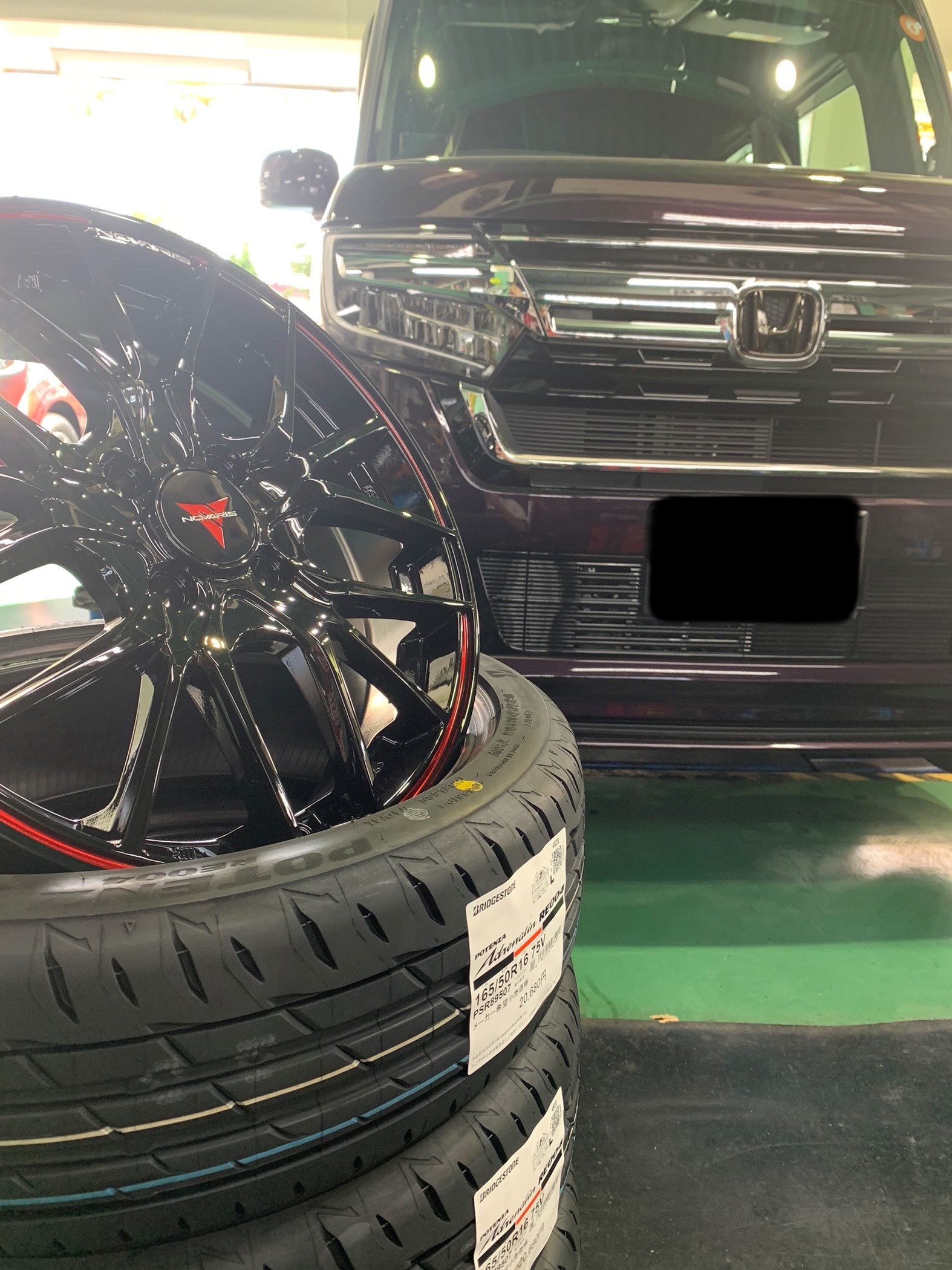 N-BOX(JF3)×weds NOVARIS R-SH＋POTENZA RE004 | 店舗おススメ情報