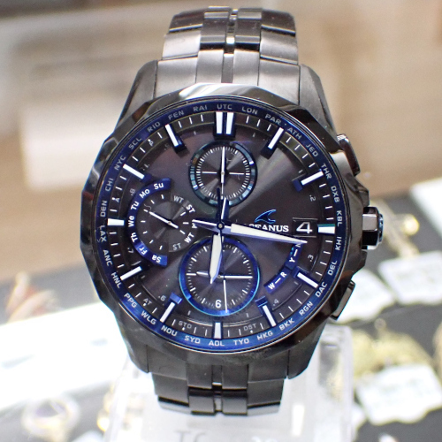 カシオ オシアナス OCW-S3001 ブラックマンタ 腕時計 買取 - 神戸の