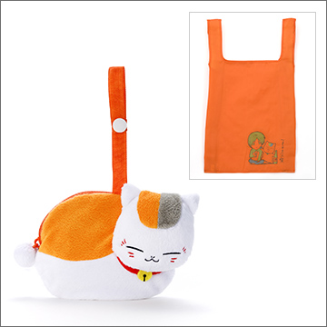 夏目友人帳 ぬいぐるみエコバッグ すやすやニャンコ先生｜商品情報