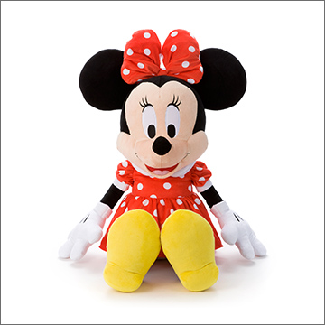 ベーシックぬいぐるみDears ぬいぐるみ2L／ミニーマウス｜商品情報