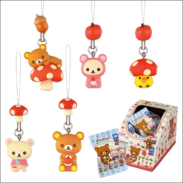 リラックマ 森の中でのんびりリラックスストラップ｜商品情報｜タカラ