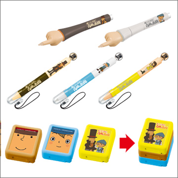 レイトン教授と奇跡の仮面 ニンテンドー3DSグッズコレクション｜商品