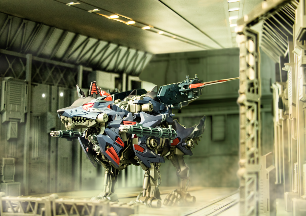 ZWR04ビクター・スピーゲル専用ハンターウルフ｜商品情報｜ゾイド