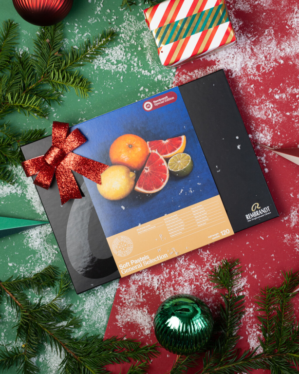 レンブラント ソフトパステル120色ハーフスティック限定発売のご案内