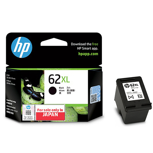 たのめーる】HP HP62XL インクカートリッジ 黒 増量 C2P05AA 1個の通販