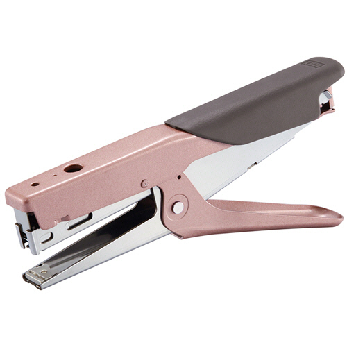 たのめーる】マックス 軽とじプライヤーホッチキス ローズゴールド HP