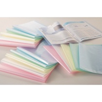 たのめーる】TANOSEE クリアファイル A4タテ 10ポケット 背幅8mm