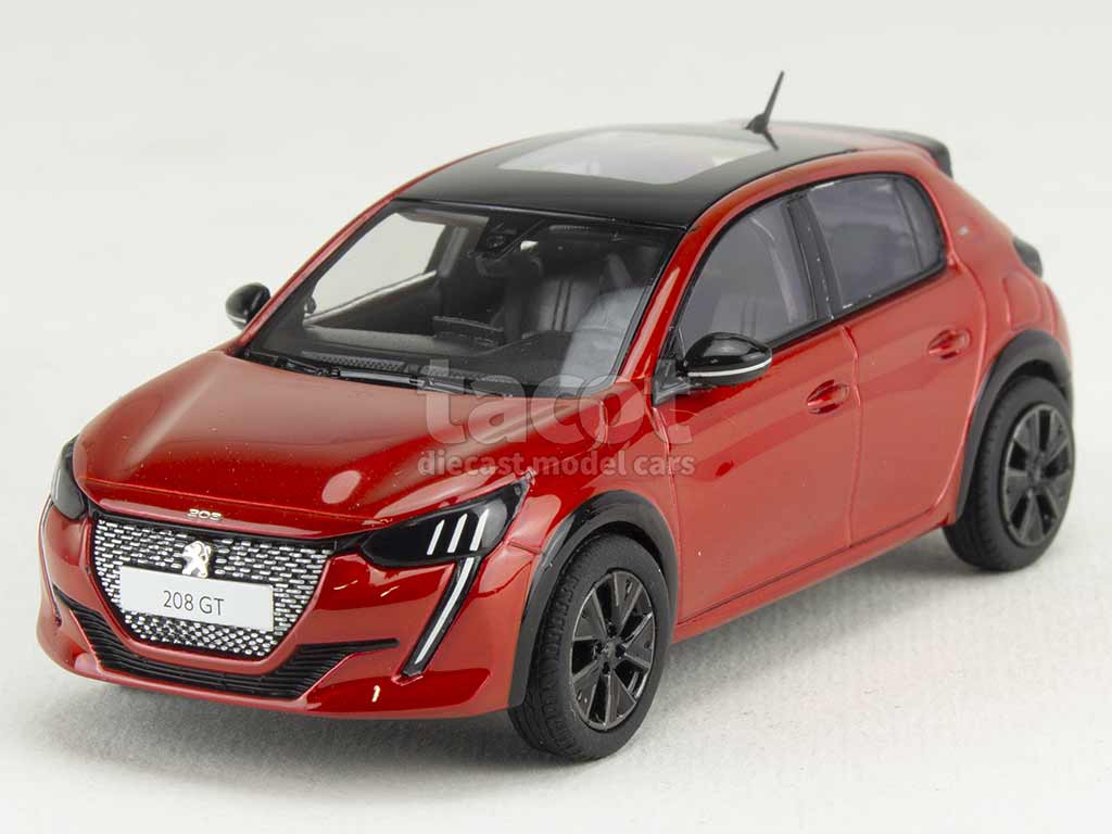 Peugeot - 208 GT Pack 2022 - Norev - 1/43 - Autos Miniatures Tacot